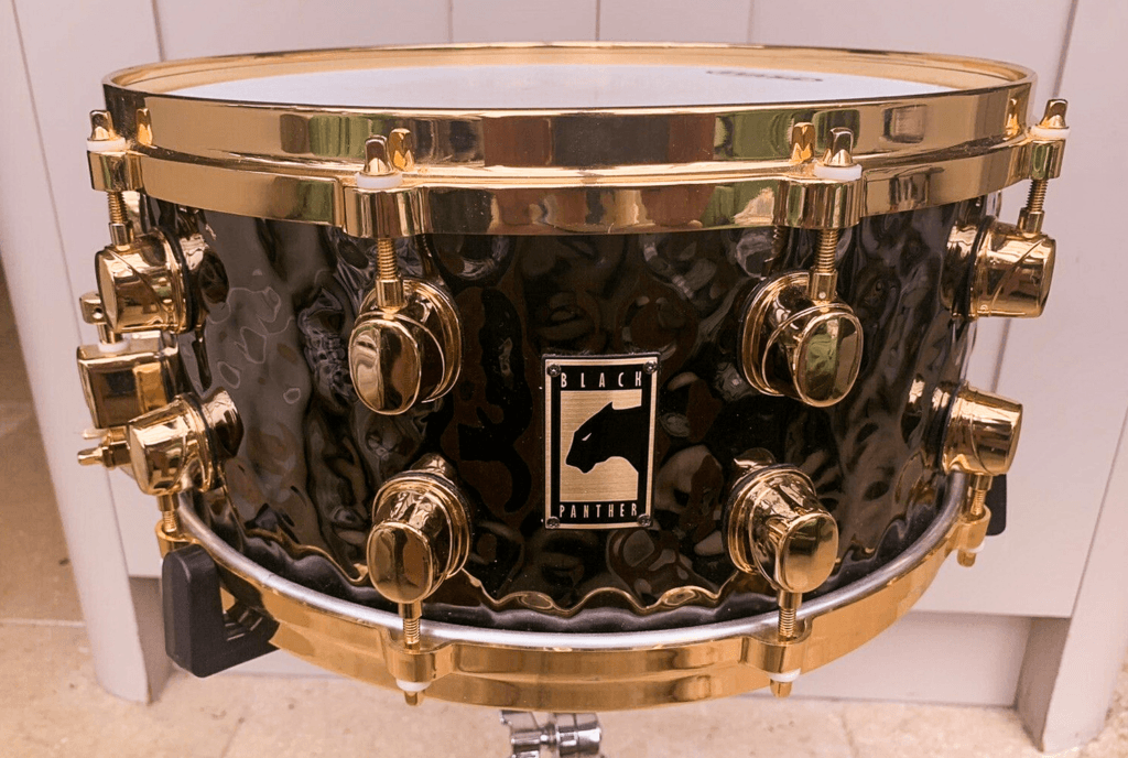 Mapex Black Panther Hammered Brass Gold Hardware