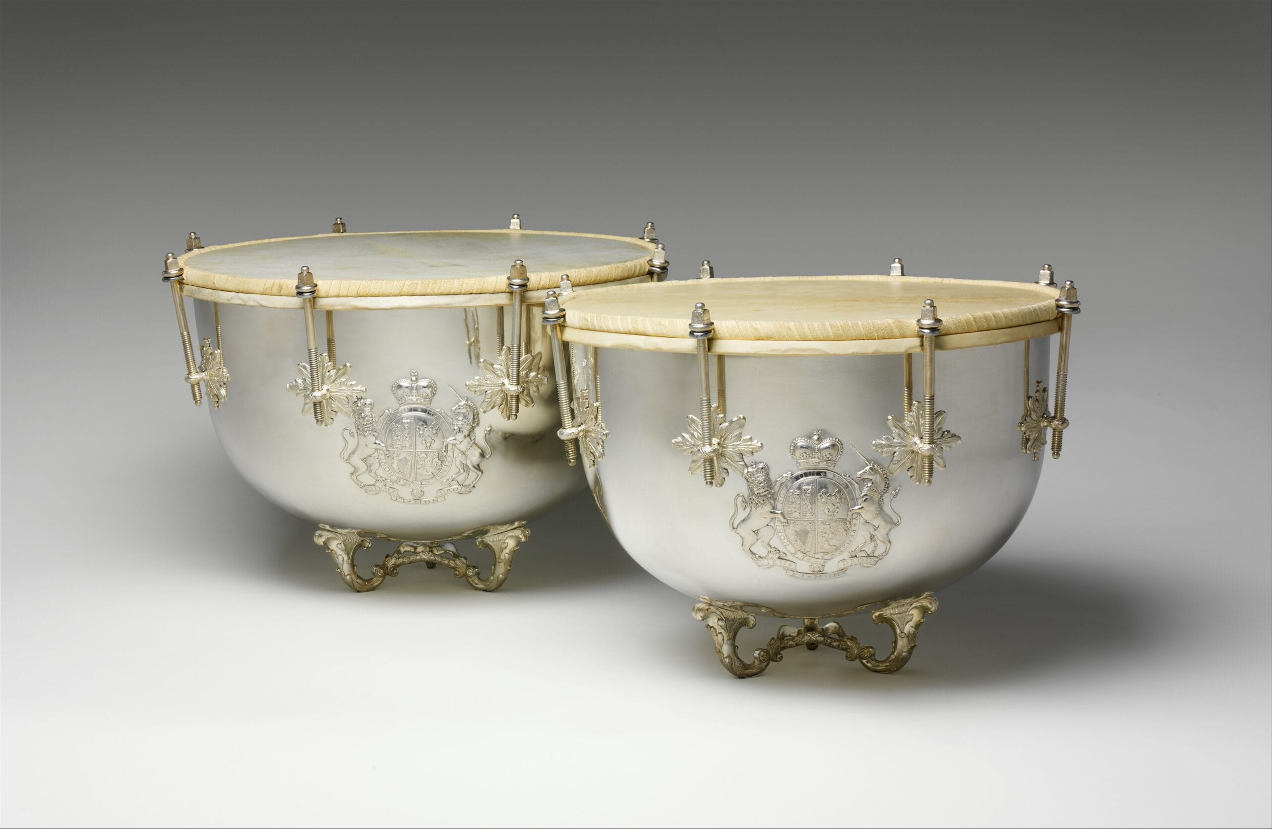 Karaliaus Jurgio III sidabriniai timpanai, 1779–1780