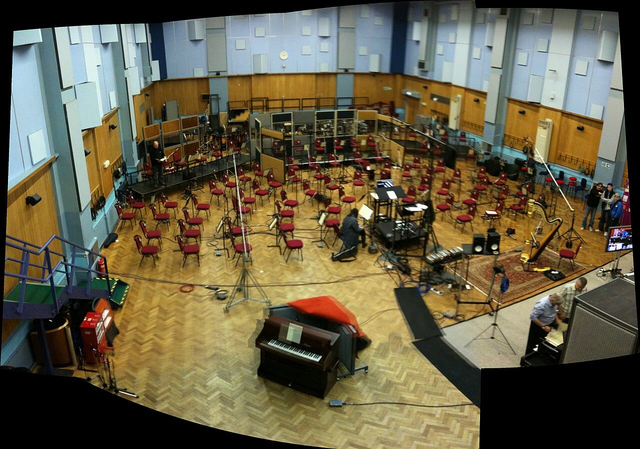Orkestrinis įrašas Abbey Road studijoje